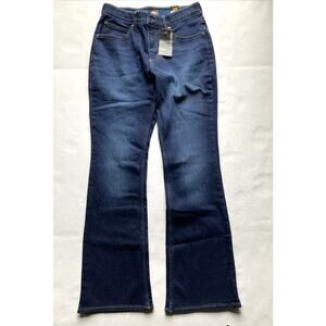 LEE Ultra Lux Comfort Bootcut Women's Blue Denim Jeans 10 long tall